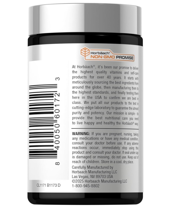 HORBAACH VITAMINA B12 5000 MCG – 120 TABLETAS SUBLINGUAL - 5