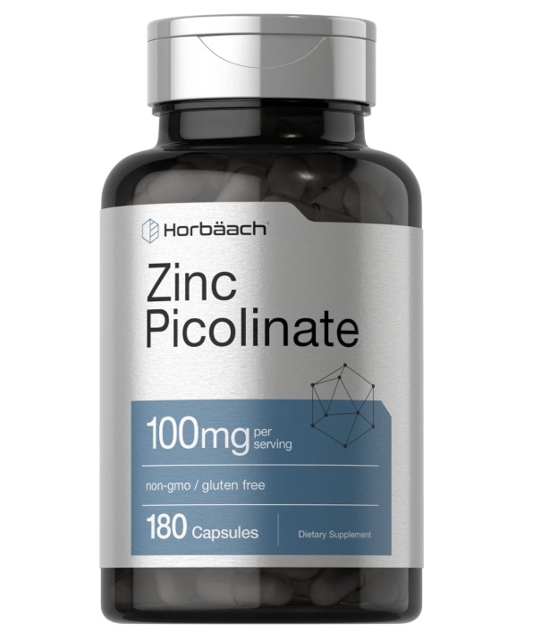 HORBAACH PICOLINATO DE ZINC 100 MG – 180 CÁPSULAS - 1