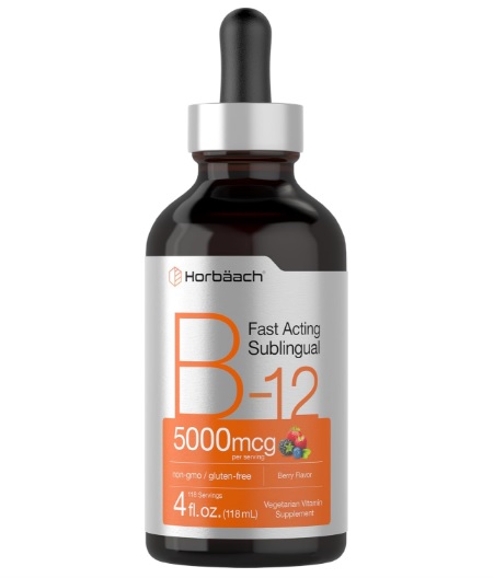 HORBAACH B12 VITAMINA 5000 MCG GOTAS SUBLINGUAL – 118 ML - 1