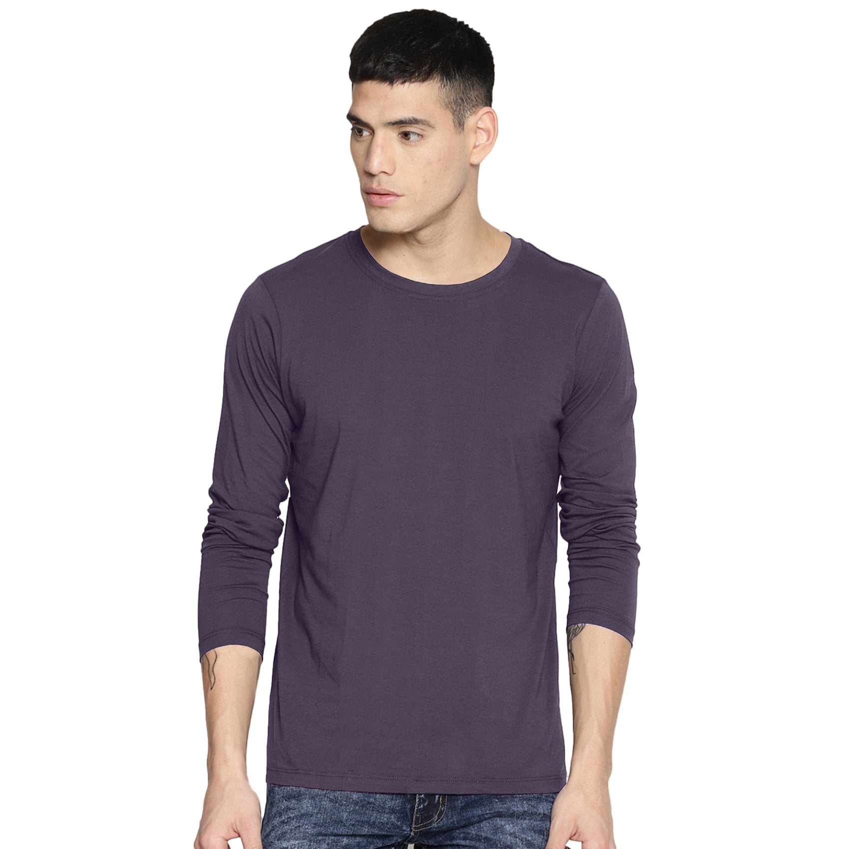 POLO MANGA LARGA ALGODÓN SWISS LORD MERLOT - 1