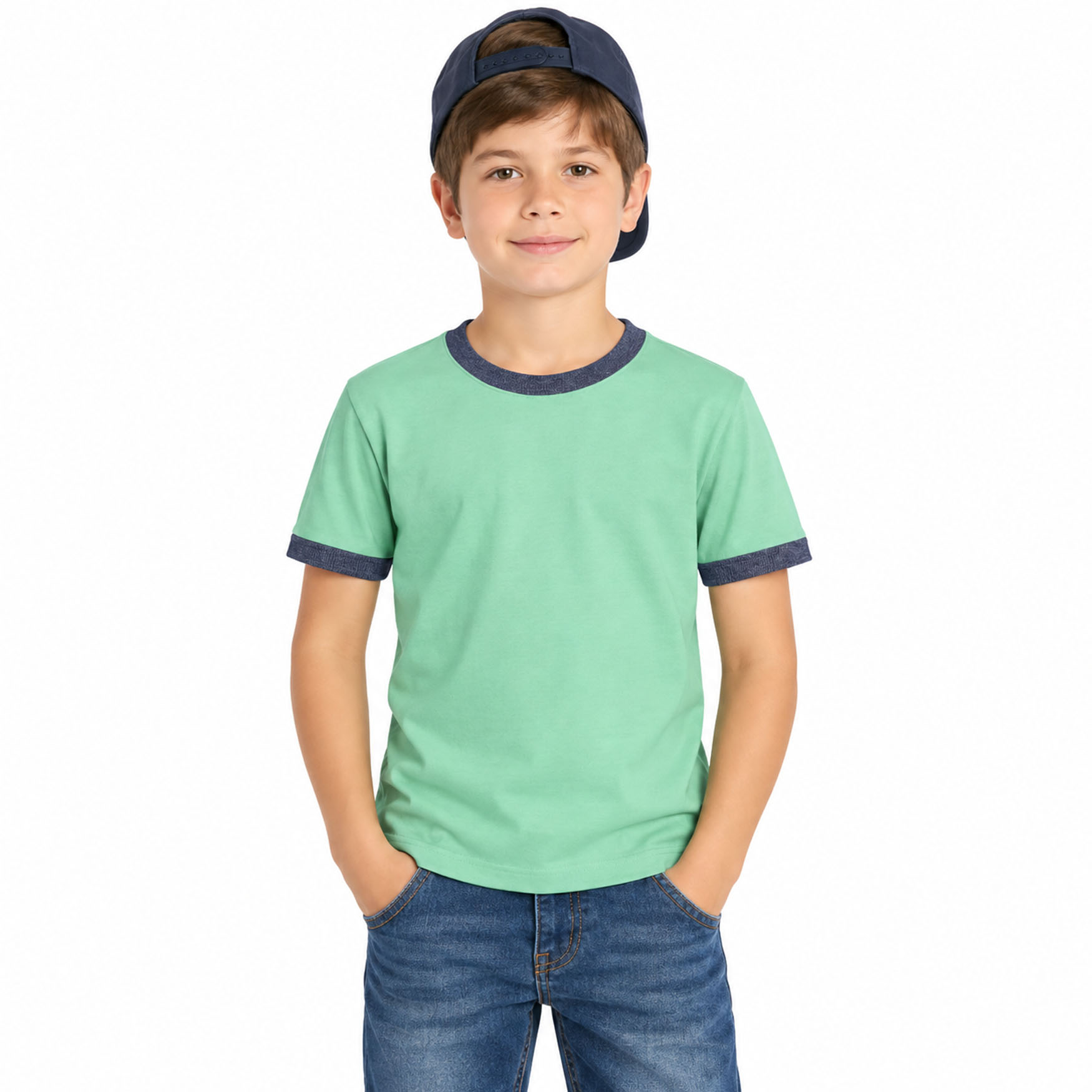 POLO MANGA CORTA PARA NIÑO - 1