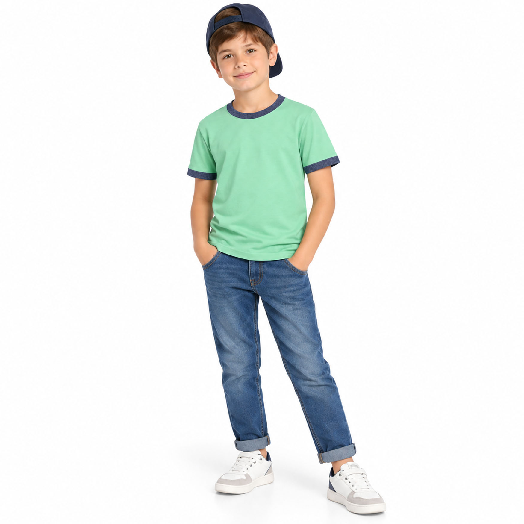 POLO MANGA CORTA PARA NIÑO - 3