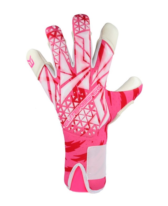 GUANTES ELITEKEEPERS ROSADO ARQUERO GAMA PROFESIONAL CANCERBERAS - 2