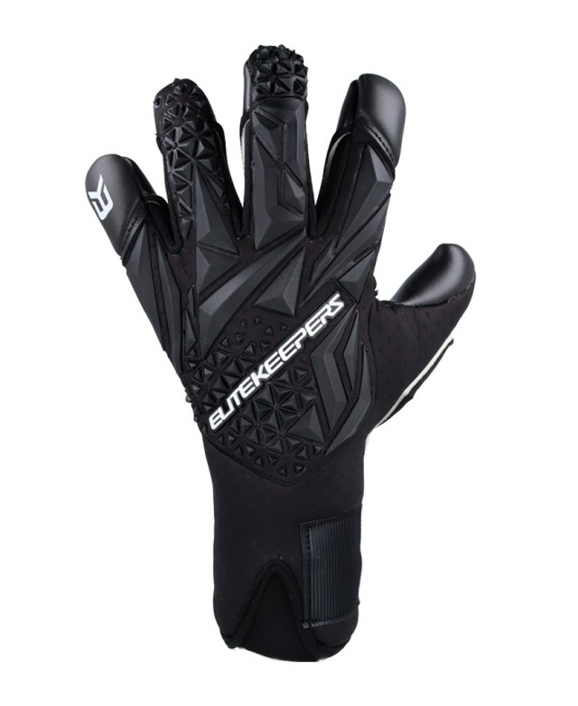 GUANTES ELITEKEEPERS NEGRO ARQUERO GAMA PROFESIONAL SAMURAI - 2