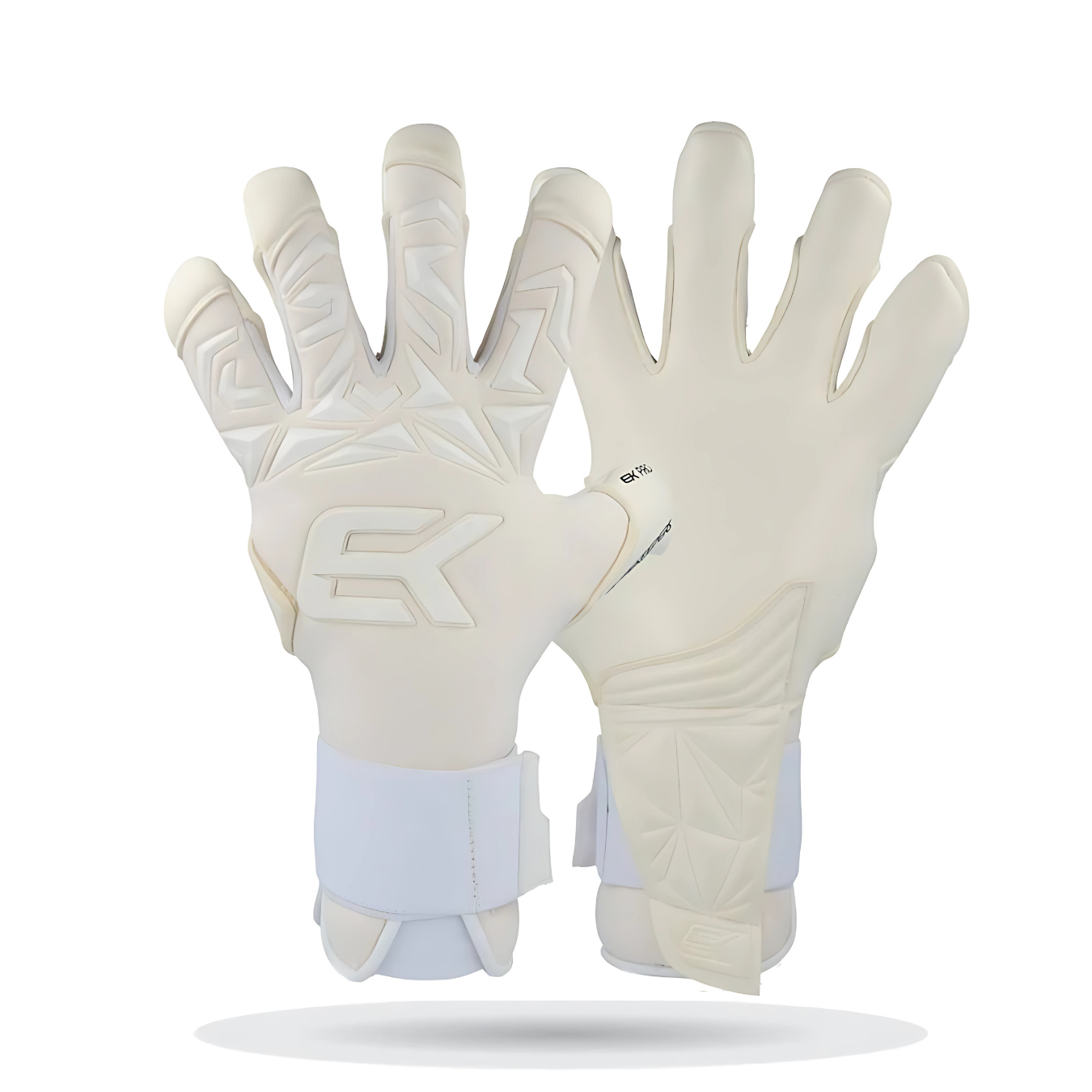 GUANTES ELITEKEEPERS BLANCO ARQUERO GAMA PROFESIONAL PRO - 1