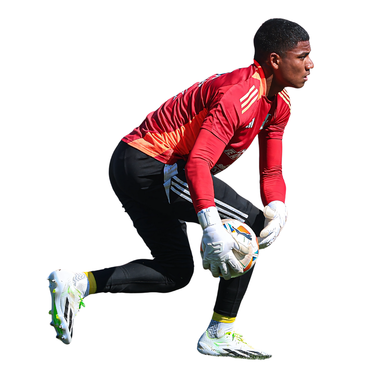 GUANTES ELITEKEEPERS BLANCO ARQUERO GAMA PROFESIONAL PRO - 4