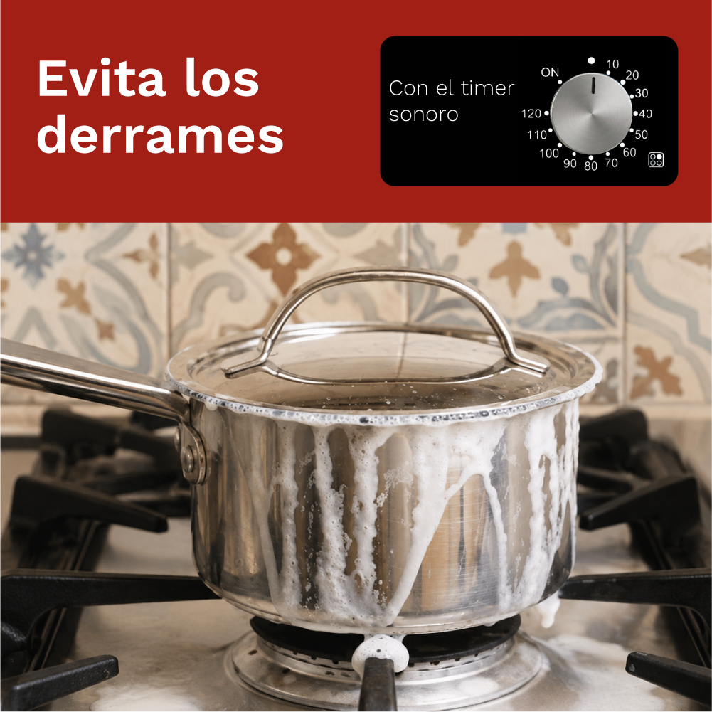 COCINA EMPOTRABLE A GAS KLIMATIC AOSTA 60 4HORNILLAS - 3