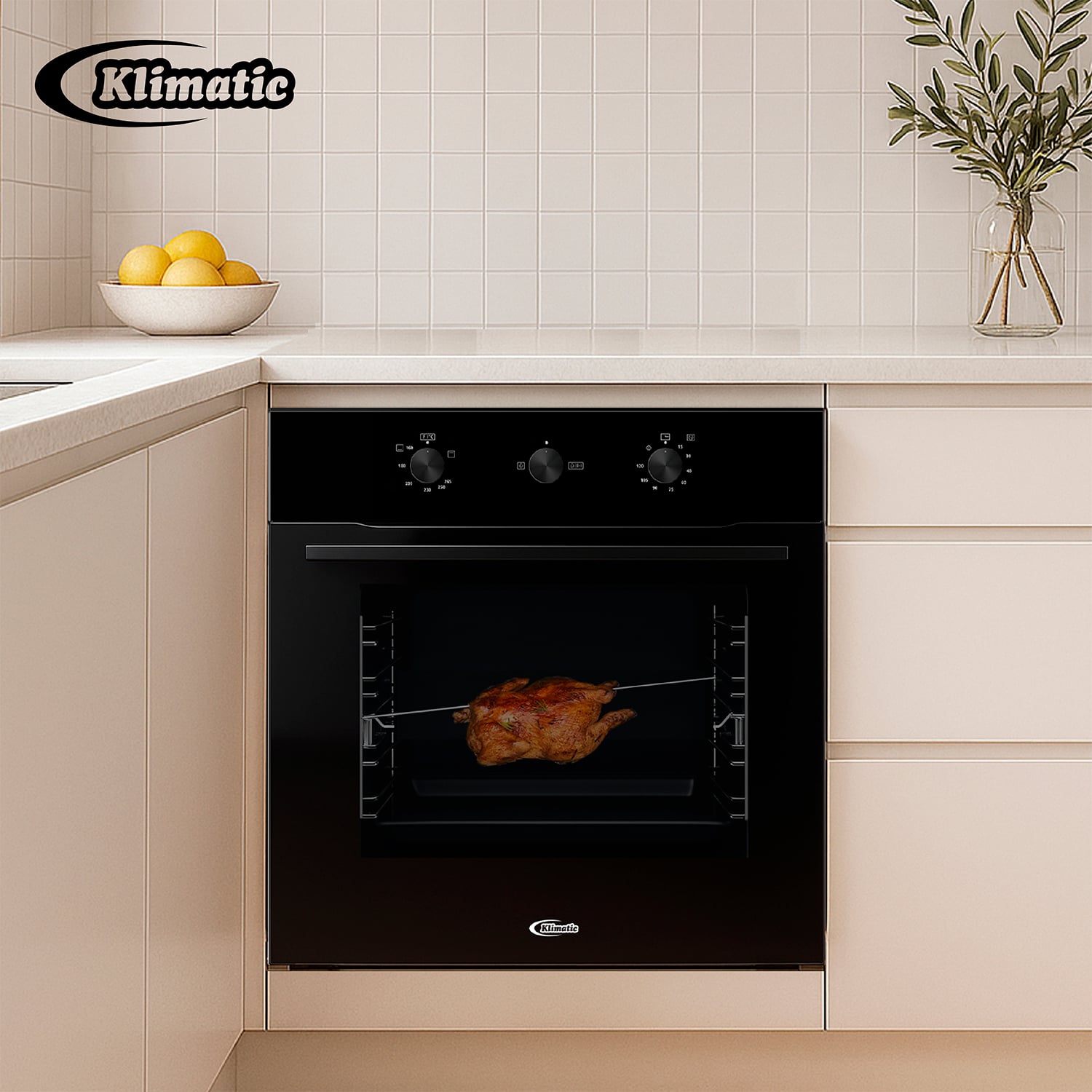 HORNO EMPOTRABLE A GAS - JENA - 2