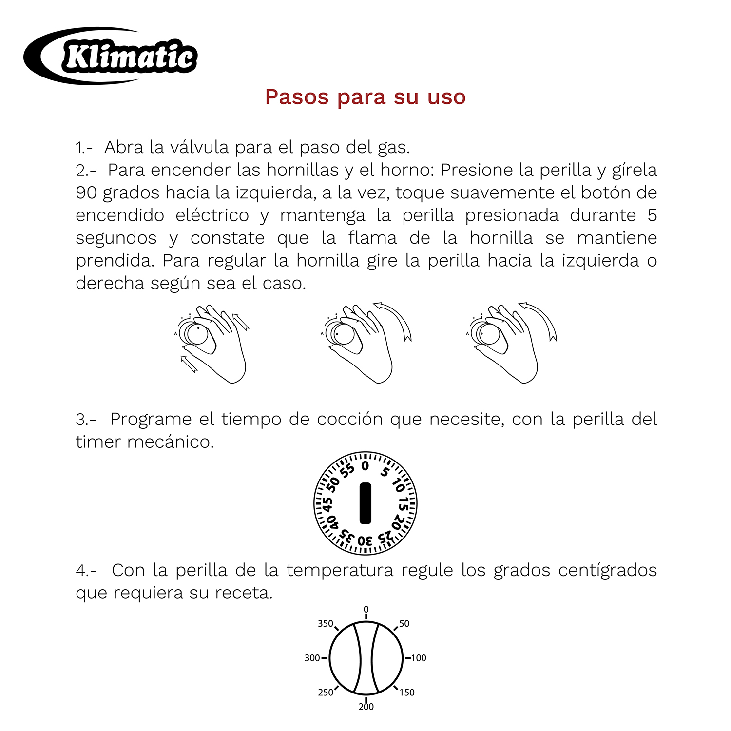 COCINA DE PIE A GAS - BAYERN 4 HORNILLAS - 4