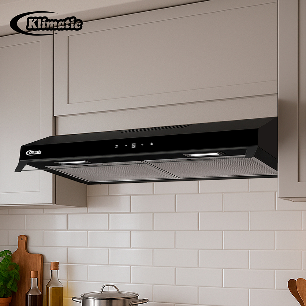 CAMPANA EXTRACTORA KLIMATIC 60CM VENTO BLACK PLUS - 2