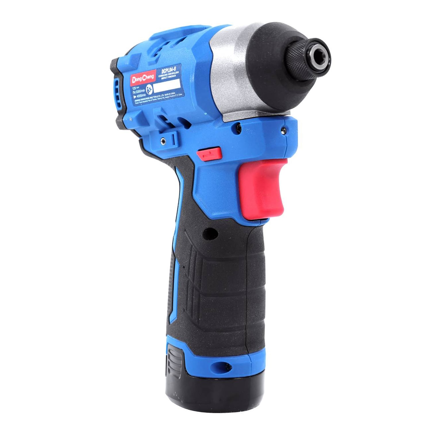 ATORNILLADOR DONGCHENG DCPL04-8EK IMPACTO 1/4 12V 140NM 2BAT X 2AH BRUSHLESS - 4