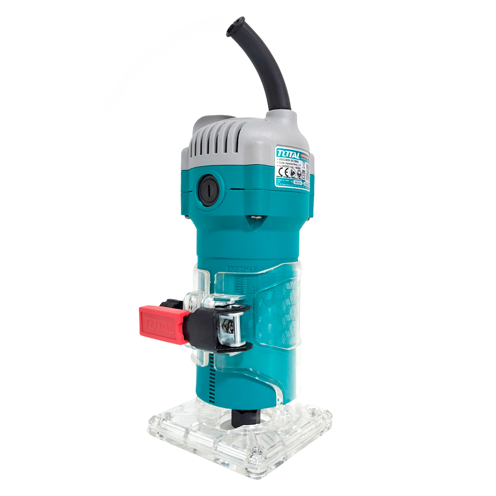 RUTEADORA FRESADORA TUPI DE MANO PALMA 6MM, 1/4' TOTAL TLT6001 600W + 12PZAS - 6
