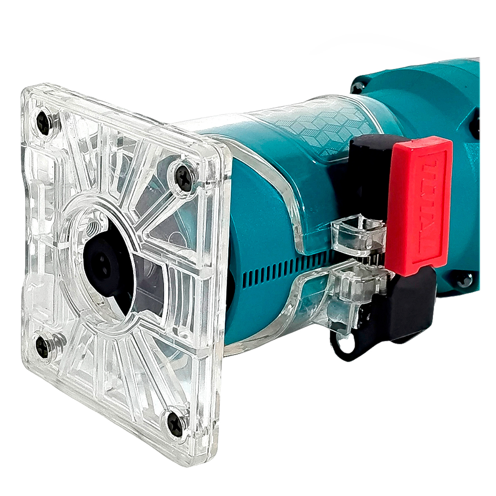 RUTEADORA TOTAL TOOLS TLT6001 600W FRESADORA TUPI MANO PALMA 6MM, 1/4' + 6PZAS - 8