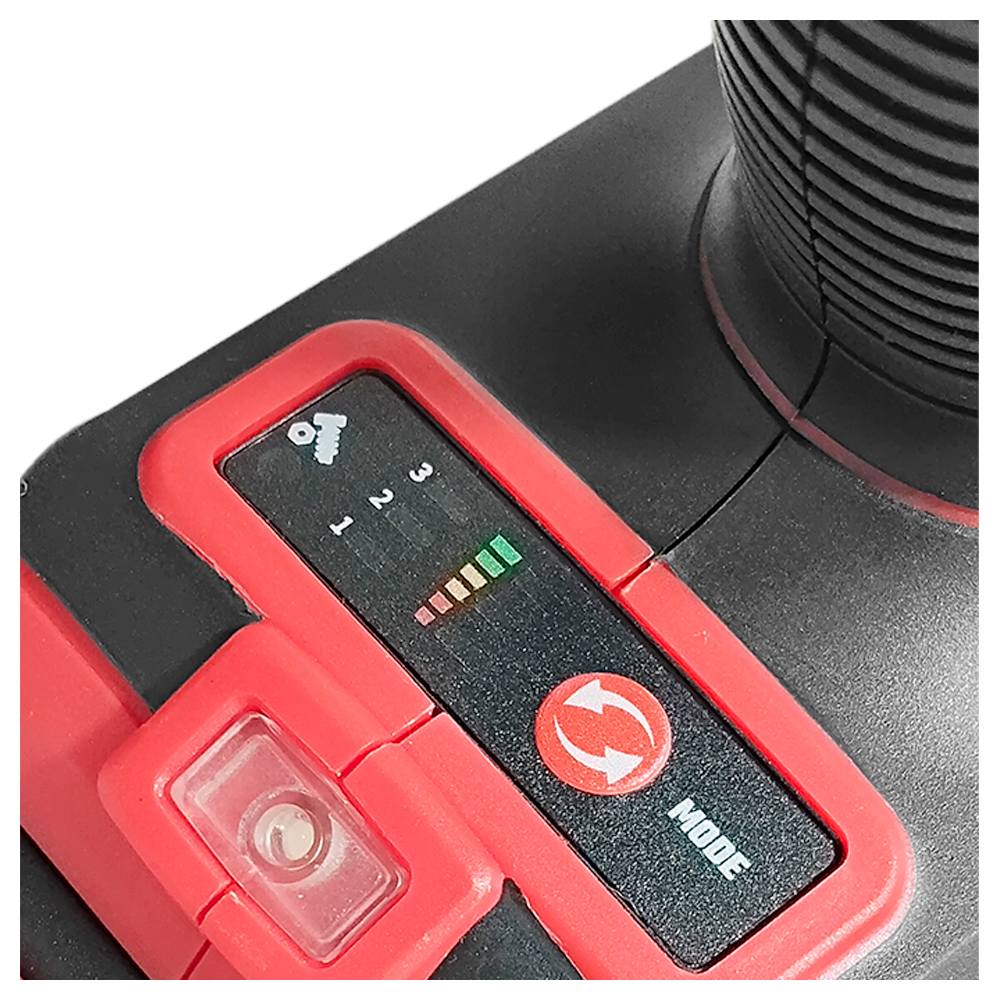 LLAVE DE IMPACTO INDUSTRIAL 1/2' RANKOR RLIW20003 20V 1000NM 2BAT X 5AH BRUSHLESS - 7