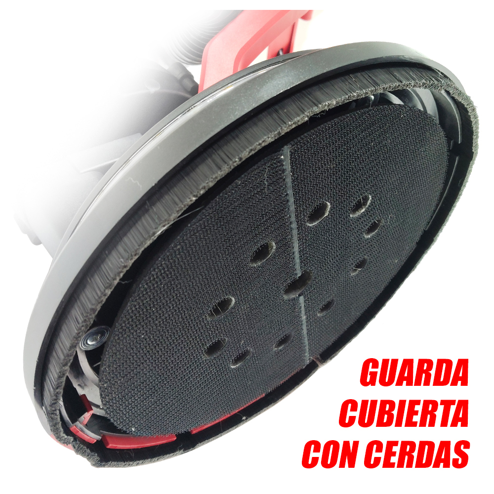 LIJADORA INDUSTRIAL PARED TECHO DRYWALL PANELES YESO 9″ RANKOR RDS110001 1100W - 6