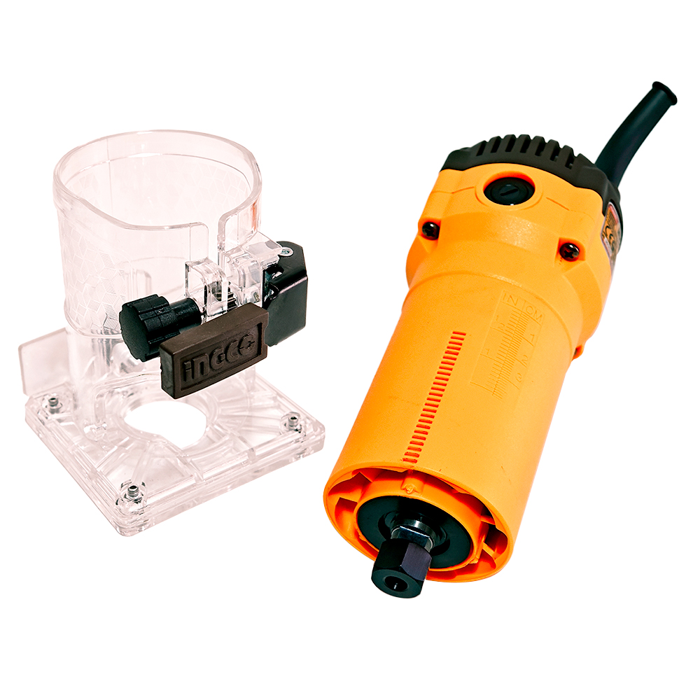 RUTEADORA FRESADORA TUPI DE MANO 6MM ¼″ PROFESIONAL INGCO PLM6001 600W 34500RPM + 12 FRESAS - 5