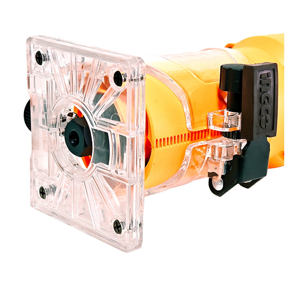 RUTEADORA FRESADORA TUPI DE MANO 6MM ¼″ PROFESIONAL INGCO PLM6001 600W 34500RPM + 12 FRESAS - 6