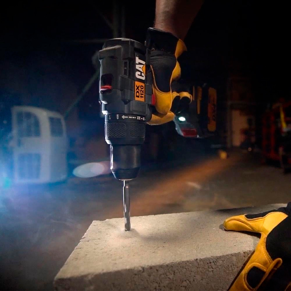 COMBO 18V TALADRO PERCUTOR 1/2'+ ATORNILLADOR DE IMPACTO 1/4' CAT DXK201 BRUSHLESS - 3