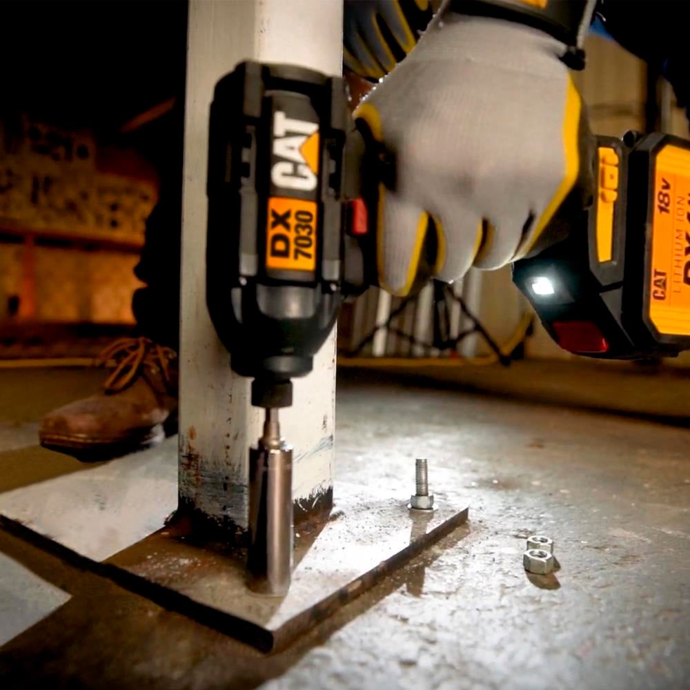 COMBO 18V TALADRO PERCUTOR 1/2'+ ATORNILLADOR DE IMPACTO 1/4' CAT DXK201 BRUSHLESS - 6