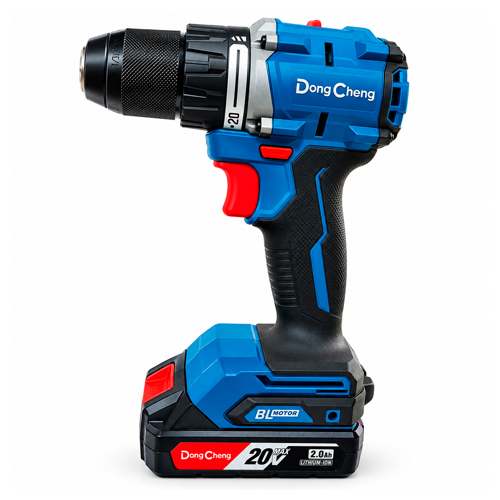 COMBO KIT DONGCHENG INDUSTRIAL DCKIT26AM TALADRO PERCUTOR + ATORNILLADOR DE IMPACTO 20V BRUSHLESS - 2