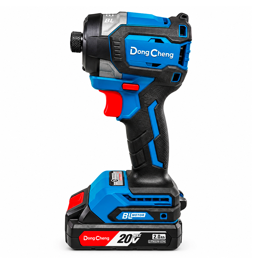 COMBO KIT DONGCHENG INDUSTRIAL DCKIT26AM TALADRO PERCUTOR + ATORNILLADOR DE IMPACTO 20V BRUSHLESS - 3