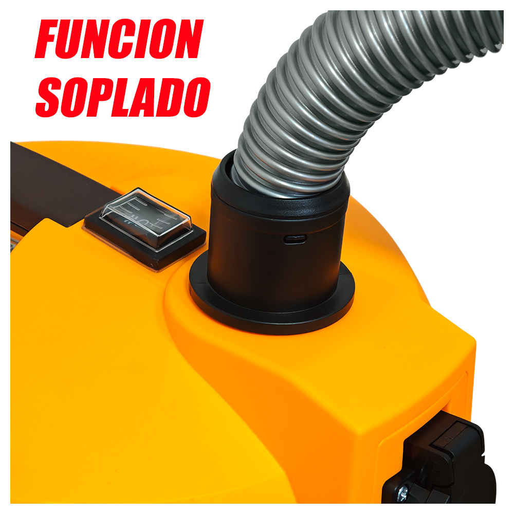ASPIRADORA SOPLADORA DE POLVO Y AGUA INGCO VC14301 1400W 30 LITROS - 6