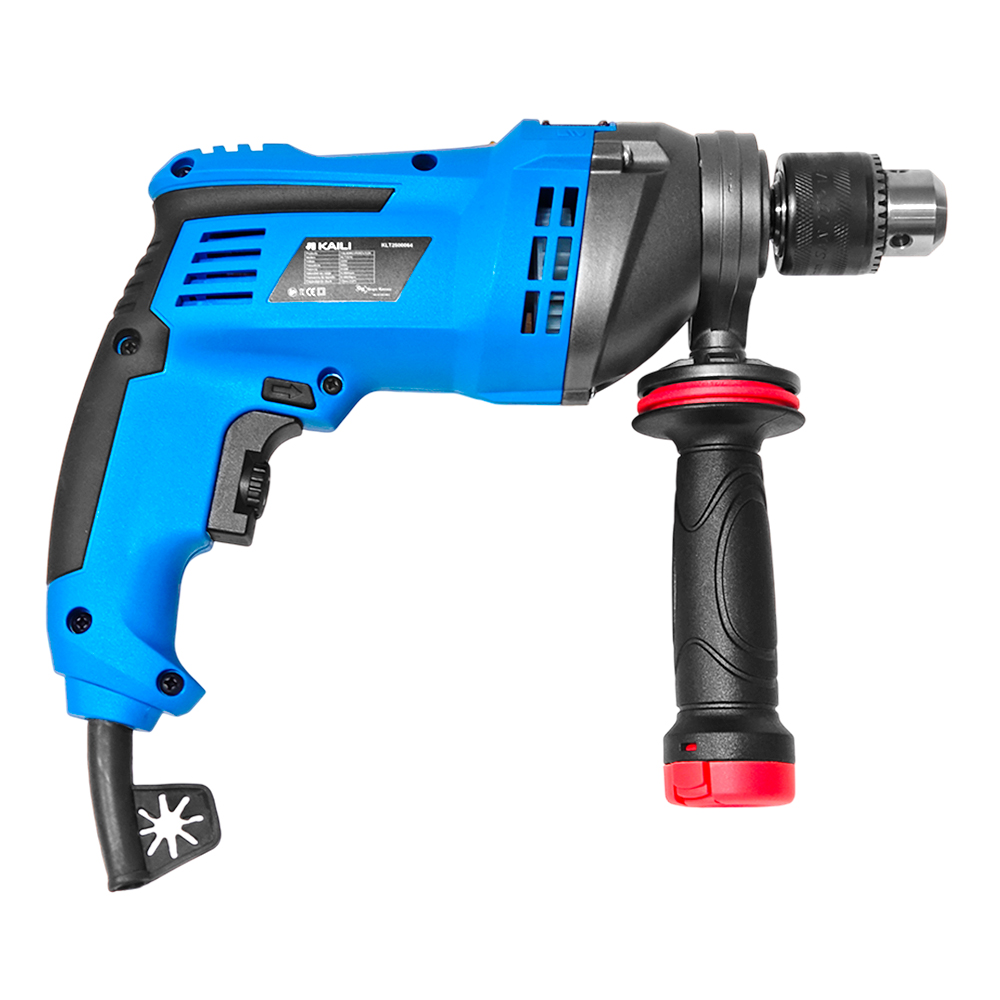 TALADRO PERCUTOR PROFESIONAL 1/2' KAILI KLT2070 810W VVR + ACCESORIOS - 3