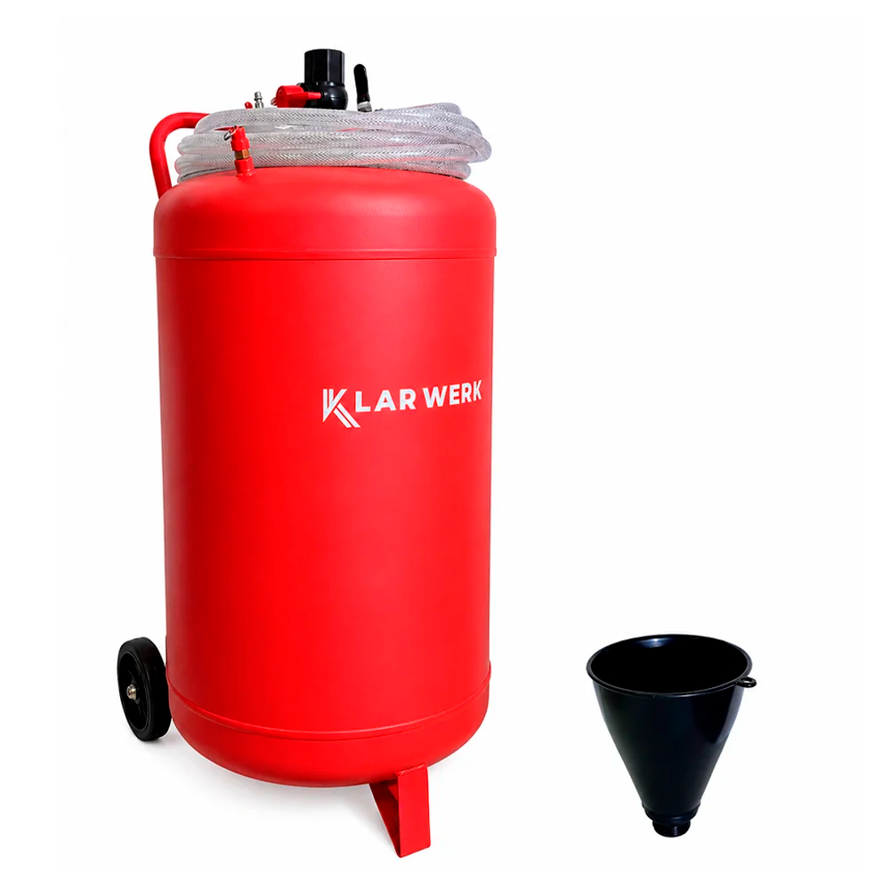 CHAMPUNERA LAVADORA ESPUMA NEUMATICA INDUSTRIAL KLAR WERK FMI80 80 LITROS - 2