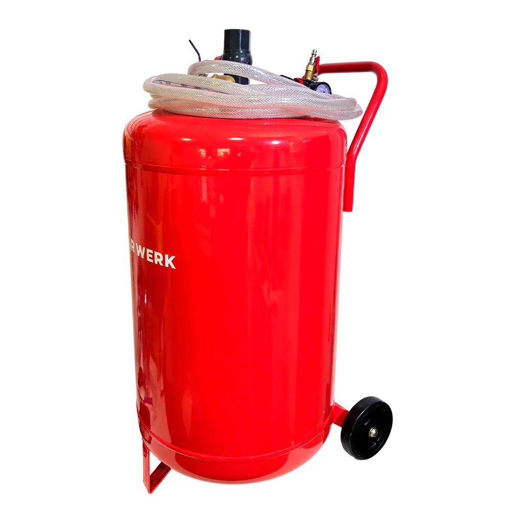 CHAMPUNERA LAVADORA ESPUMA NEUMATICA INDUSTRIAL KLAR WERK FMI80 80 LITROS - 3