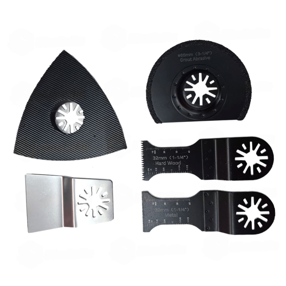 MULTIHERRAMIENTA SIERRA OSCILANTE MULTITOOL DONGCHENG DCMD20EM 20V 2BAT X 4AH BRUSHLESS - 4