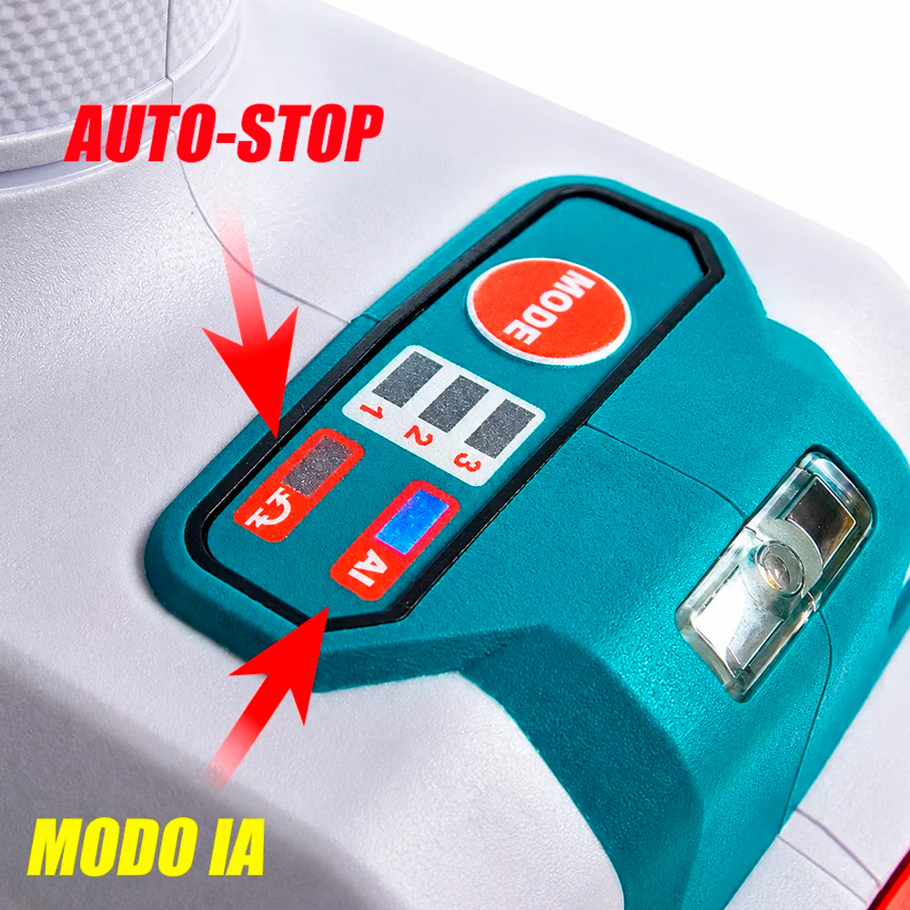 LLAVE DE IMPACTO 1/2'' TOTAL THKTHP41728 20V 550NM 2BAT X 4AH BRUSHLESS + 172 ACCESORIOS - 6