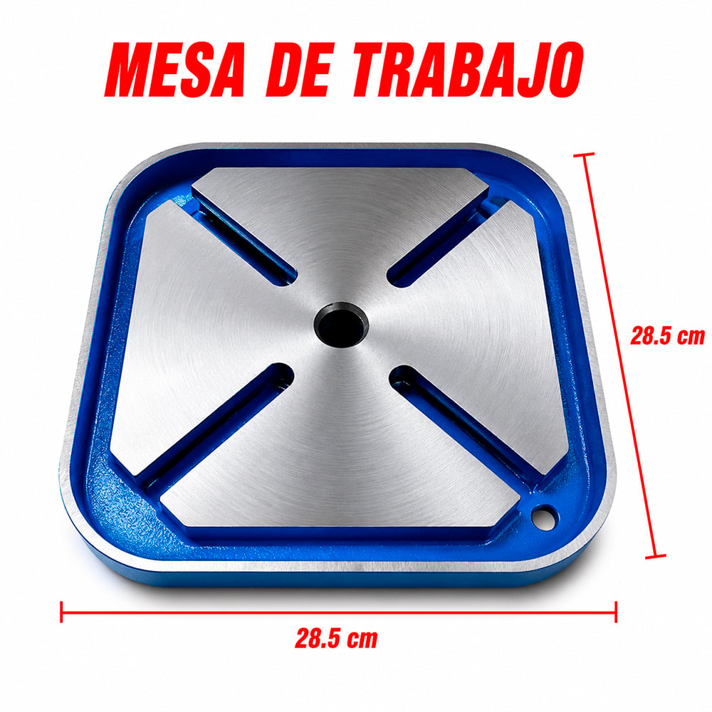 TALADRO DE COLUMNA PERFORADORA INDUSTRIAL KAILI KL838 20MM 1.5HP CON LASER GUIA Y LUZ LED - 3