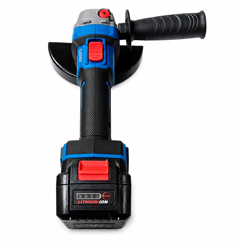 AMOLADORA ESMERIL ANGULAR INALAMBRICA 5' DONGCHENG DCSM08-125EM 20V 2BAT X 4AH BRUSHLESS - 4