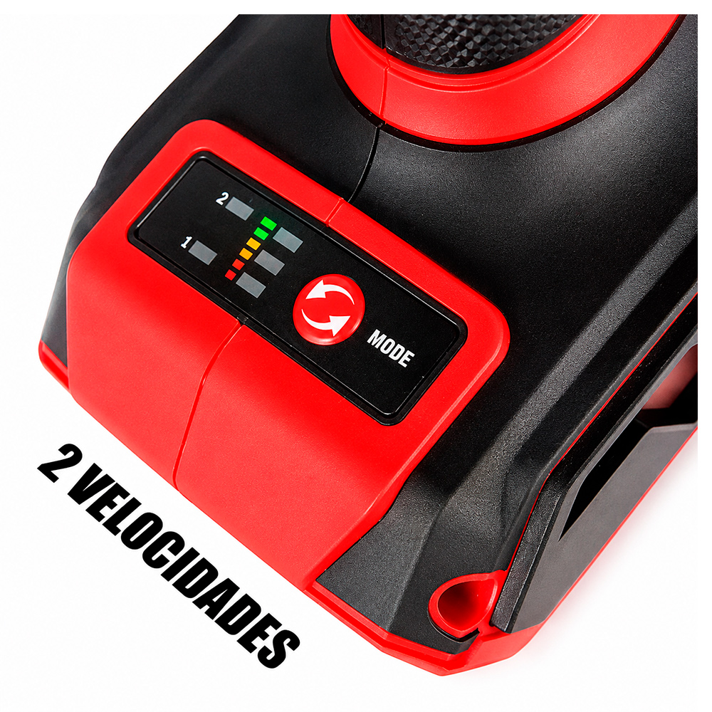 AMOLADORA INALAMBRICA 5' RANKOR RLAG20201 20V 2BAT X 4AH BRUSHLESS - 5