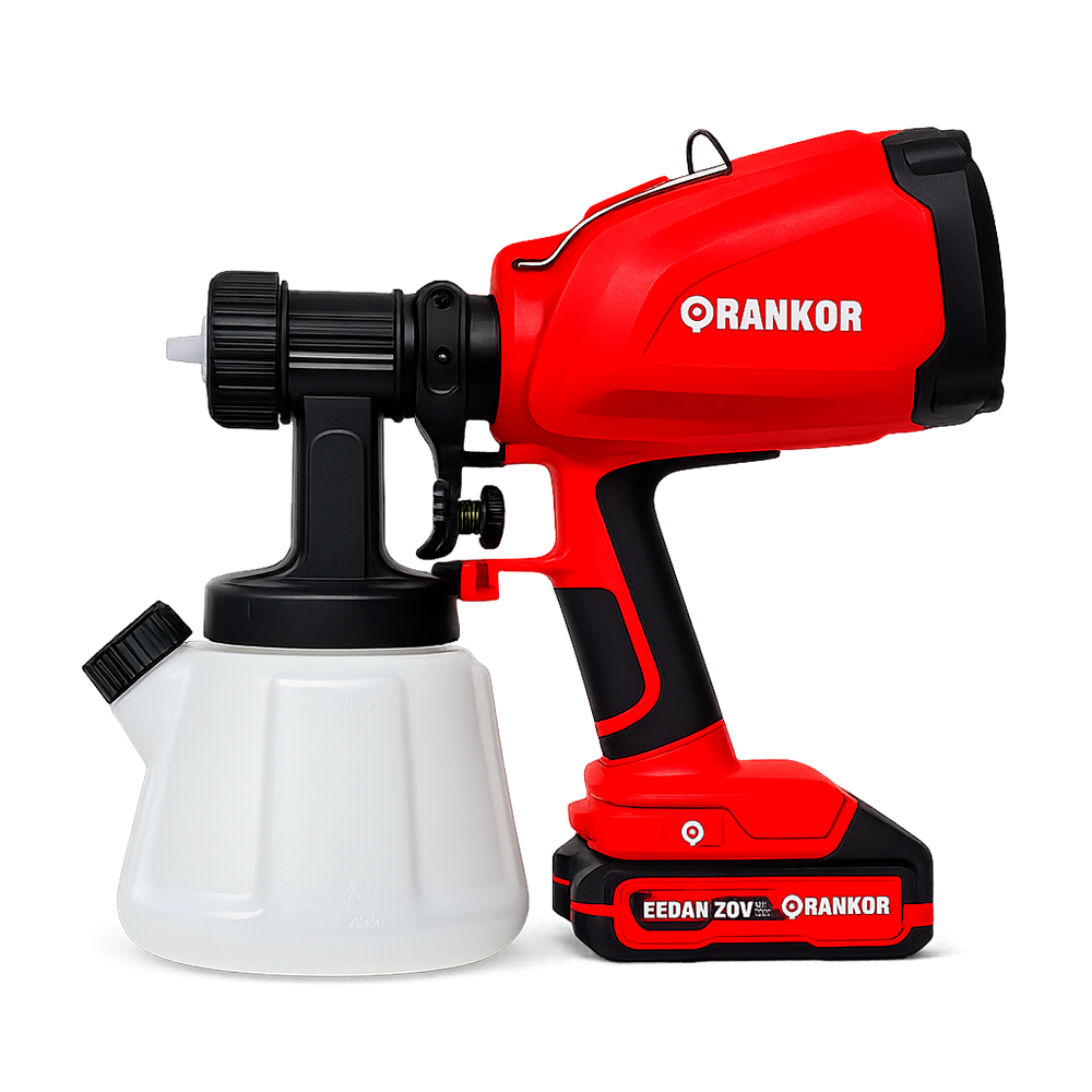 PISTOLA PINTAR PULVERIZADORA INALAMBRICA RANKOR RLSG2001 20V 1200ML 1BAT X 2AH - 2