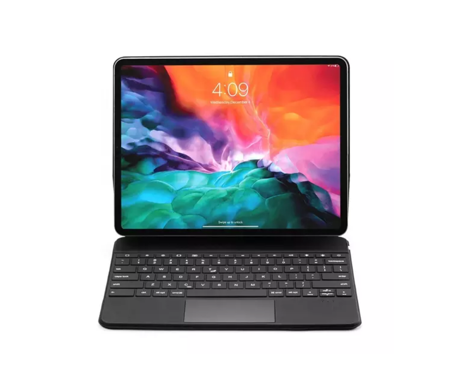 MAGIC KEYBOARD PARA IPAD PRO 12.9' ALTERNATIVO PREMIUM - COLOR NEGRO - 2
