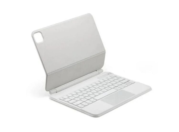 MAGIC KEYBOARD PARA IPAD AIR 4 Y AIR 5 (10.9') ALTERNATIVO PREMIUM - BLANCO - 4