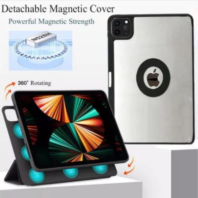 SMART CASE MAGNETICO DESMONTABLE ROTATIVO PARA IPAD  10MA Y 11VA GEN ( A16) - NEGRO - 2