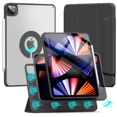 SMART CASE MAGNETICO DESMONTABLE ROTATIVO PARA IPAD AIR 3 (10.5') Y IPAD PRO 10.5' - NEGRO - 1