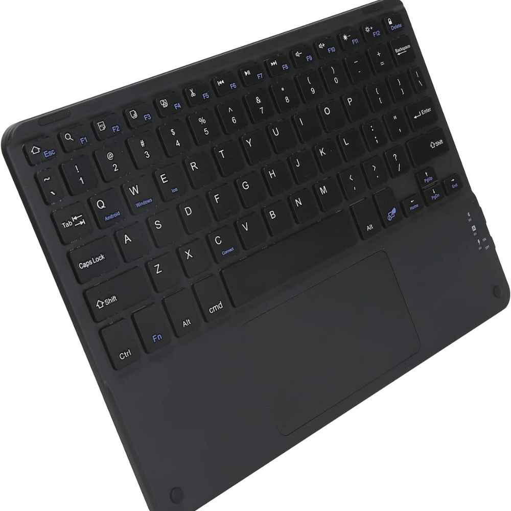 TECLADO TOUCHPAD BLUETOOTH ULTRA SLIM - NEGRO - 2