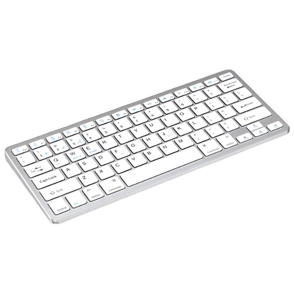 TECLADO MAGIC KEYBOARD BLUETOOTH ALTERNATIVO PREMIUM - SILVER - 2