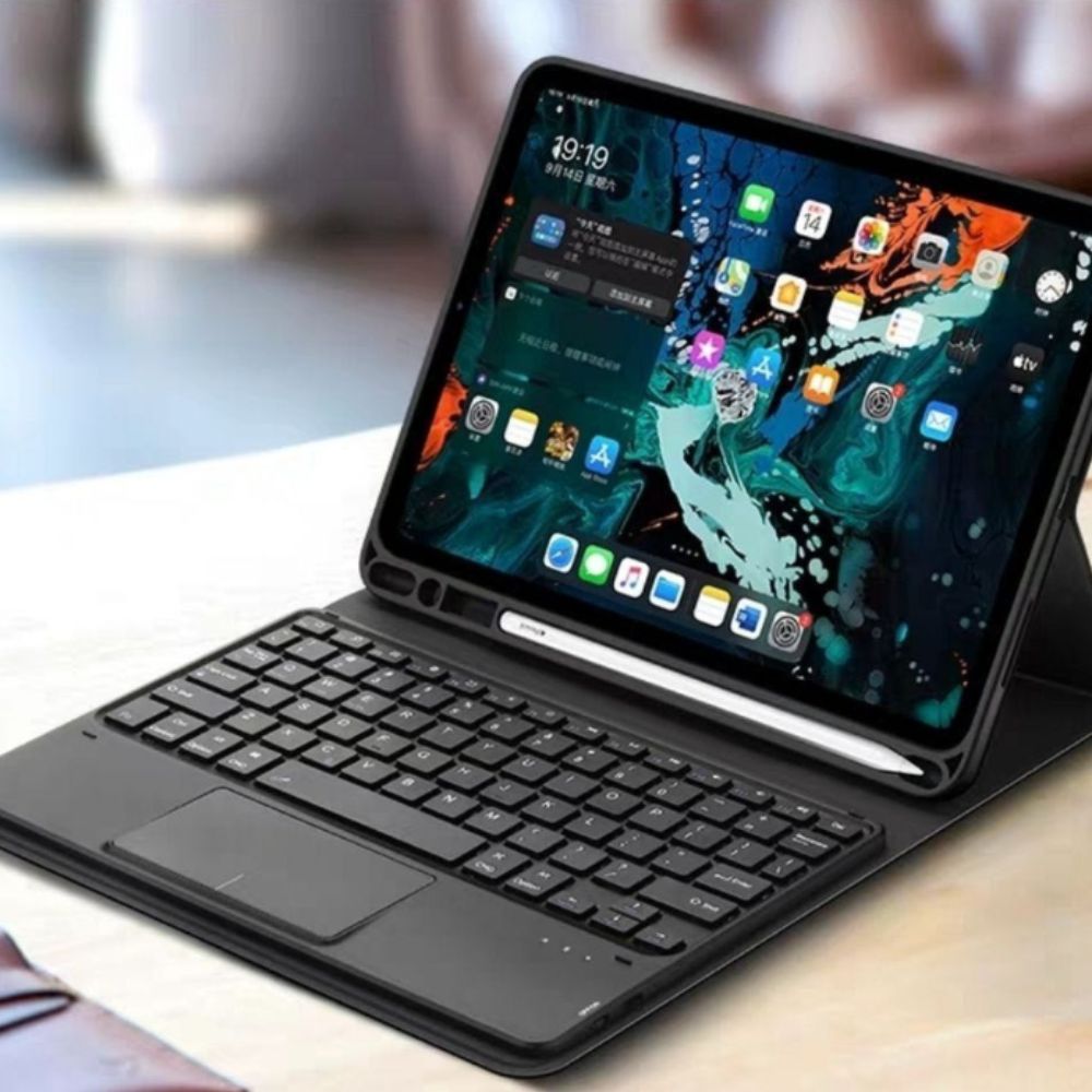 CASE CON TECLADO TOUCHPAD PARA IPAD PRO 11' (1RA A 4TA GEN) - AZUL - 3