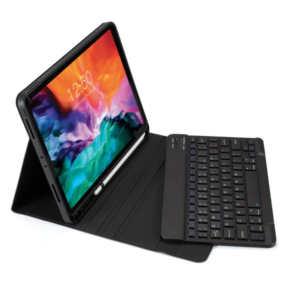 CASE CON TECLADO BLUETOOTH PARA IPAD AIR 6 (11') 2024 - ROSADO - 3