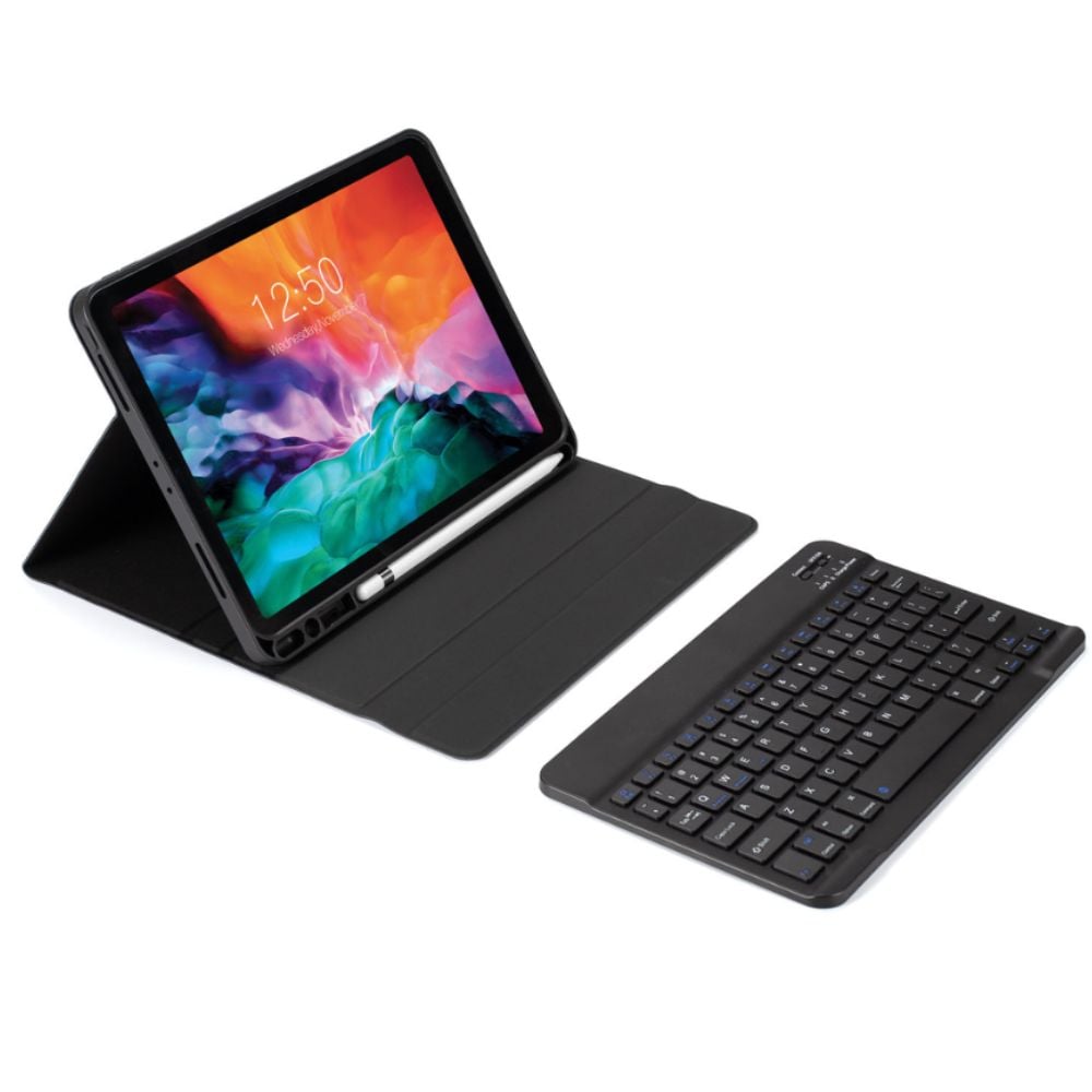 CASE CON TECLADO BLUETOOTH PARA IPAD PRO 11' M4/M5 24-25 - NEGRO - 3