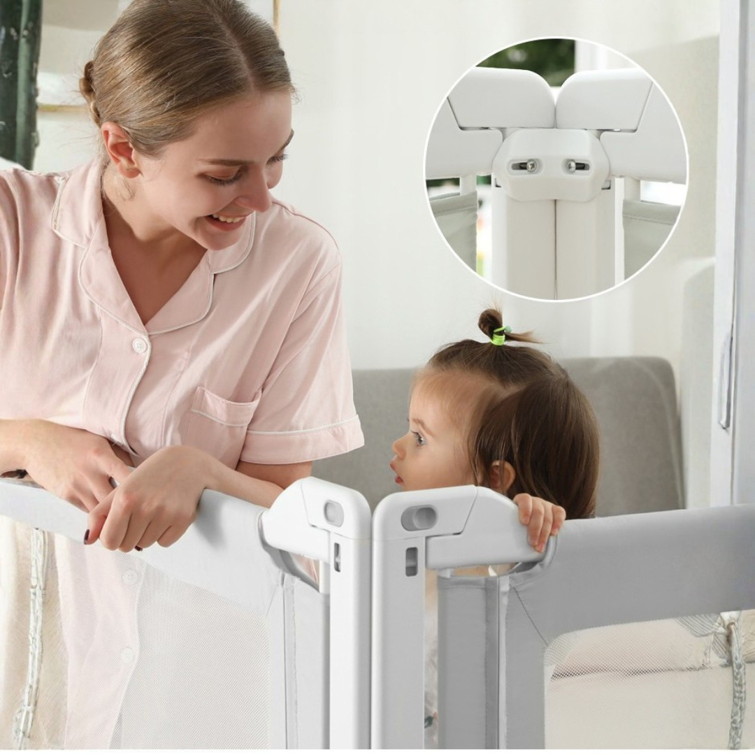 BARANDA DE SEGURIDAD PARA CAMA BEBES Y NIÑOS 1.80 METROS - 4