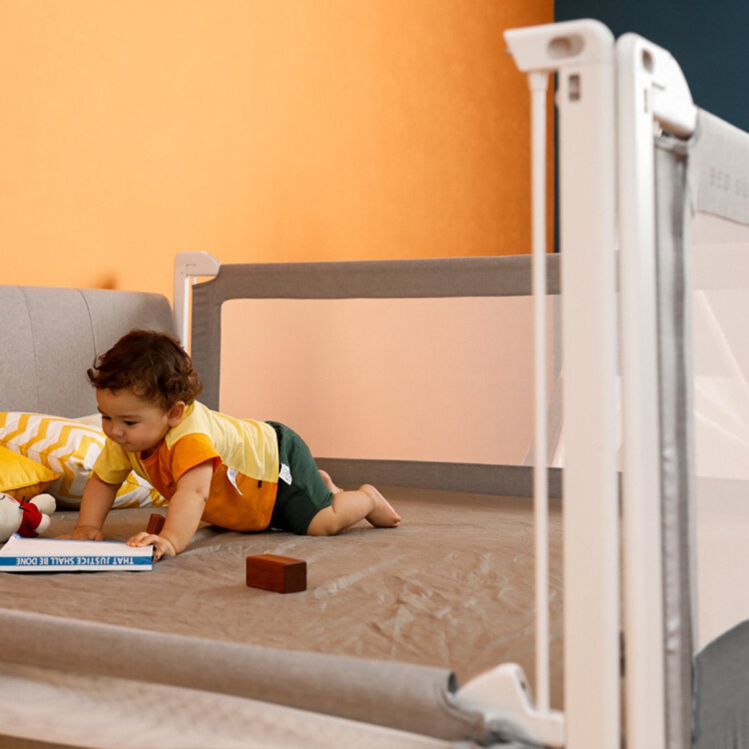 BARANDA DE SEGURIDAD PARA CAMA BEBES Y NIÑOS 1.80 METROS - 5