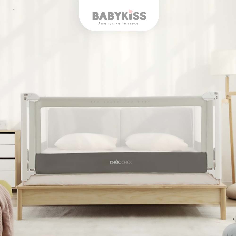 BARANDA CAMA BABYKISS SEGURIDAD 1 METRO GRIS - 2
