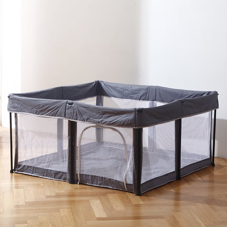CORRAL PLEGABLE TEDDY PORTATIL MAS ALFOMBRA - 1
