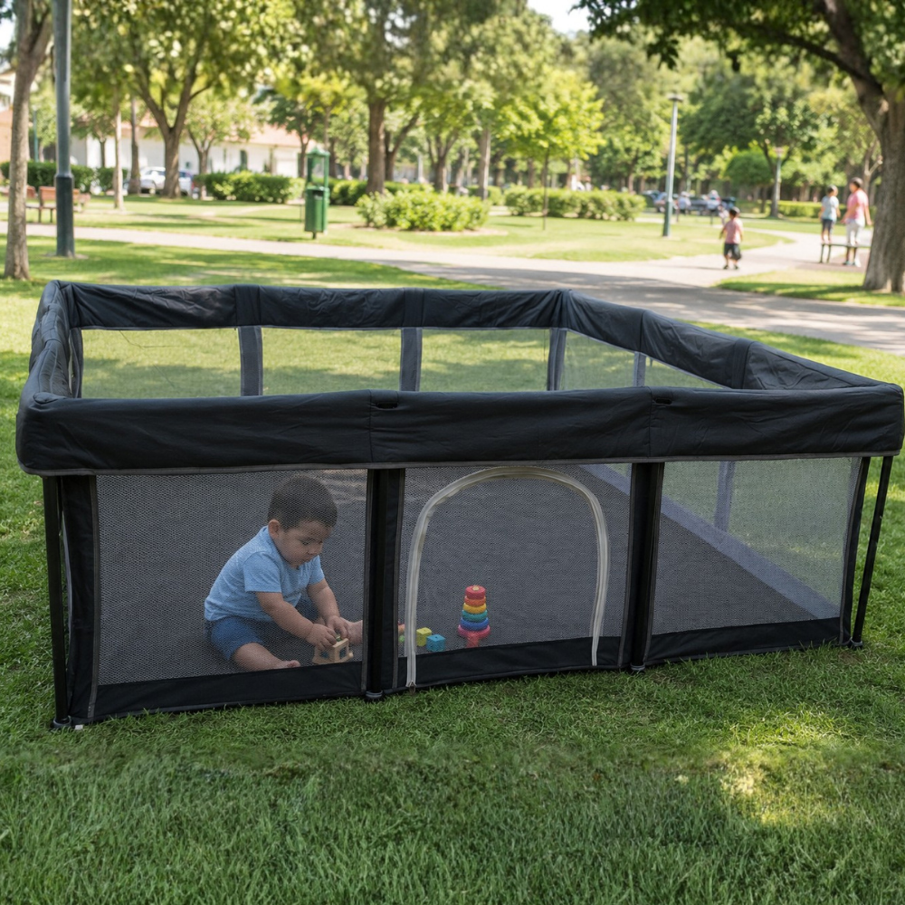 CORRAL PLEGABLE PORTATIL TEDDY - 5