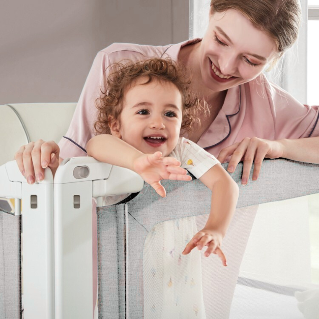 BARANDA DE SEGURIDAD PARA CAMA BEBES Y NIÑOS 1.40 METROS - 3